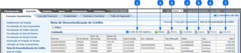 Listagem Nota de DescentralizaçãoCrédito.png