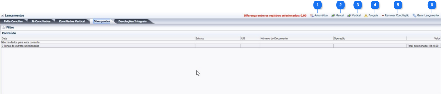 Execução - Execução Financeira - conciliacaoBancaria - Aba Divergente.png