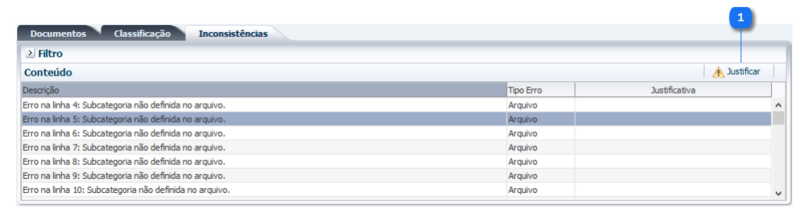 Arquivo:Execução - Folha de Pagamento - aba inconsistencia.png